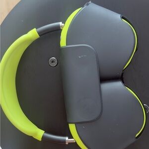 Apple Over-Ear Headphones - Black and Neon Green